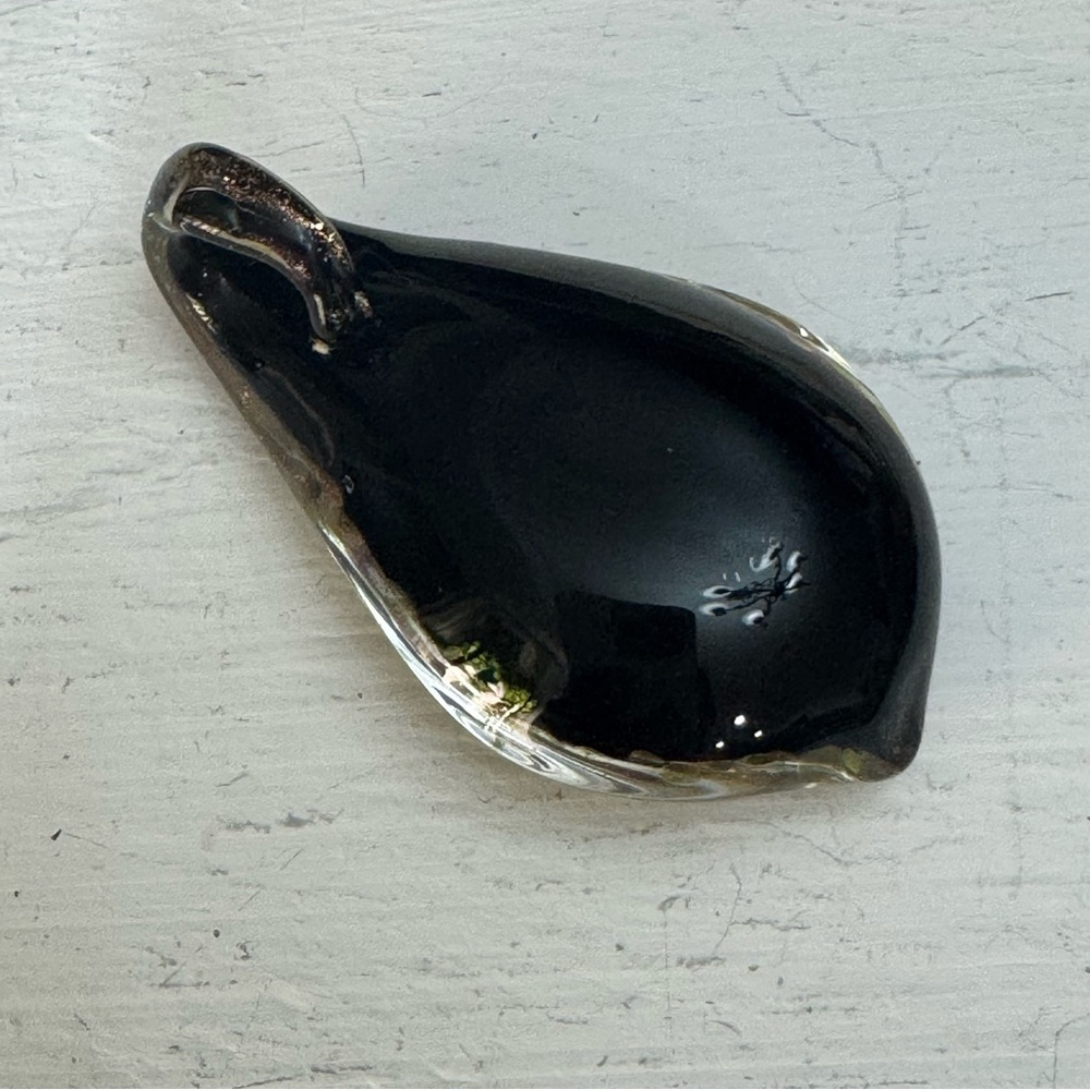 Yellow Flower Glass Pendant - Picture 4 of 9